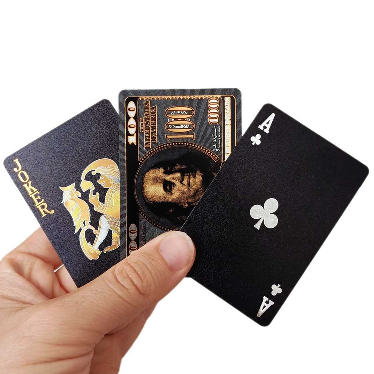 ورق شعبده بازی مشکی