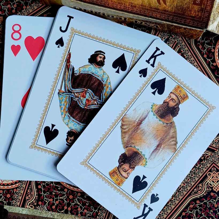 ورق شعبده بازی کوروش کبیر
