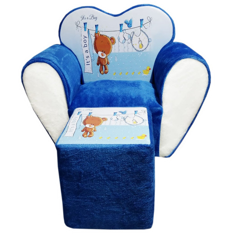 مبل کودک مدل خرس همراه با پاف