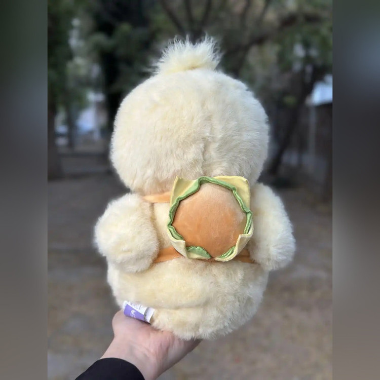 عروسک پولیشی مدل جوجه کوله همبرگری کد 02 ارتفاع 30 سانتی متر