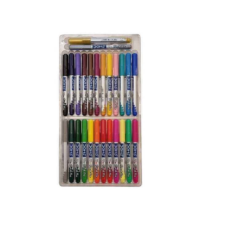 ماژیک دامس مدل BRUSH بسته 26 عددی