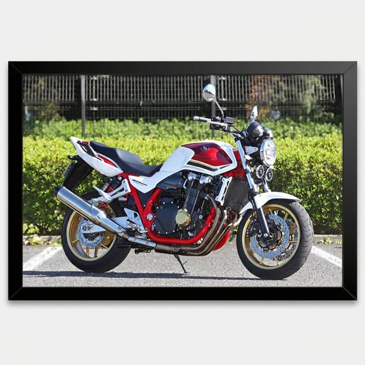تابلو بکلیت طرح موتور سنگین هوندا سی بی HONDA CB1300 مدل B-po1863 فریم مشکی