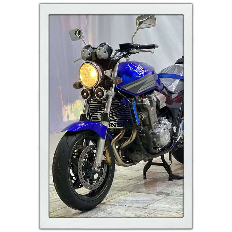 تابلو بکلیت طرح موتور سنگین هوندا سی بی HONDA CB1300 مدل W-po2014 فریم سفید