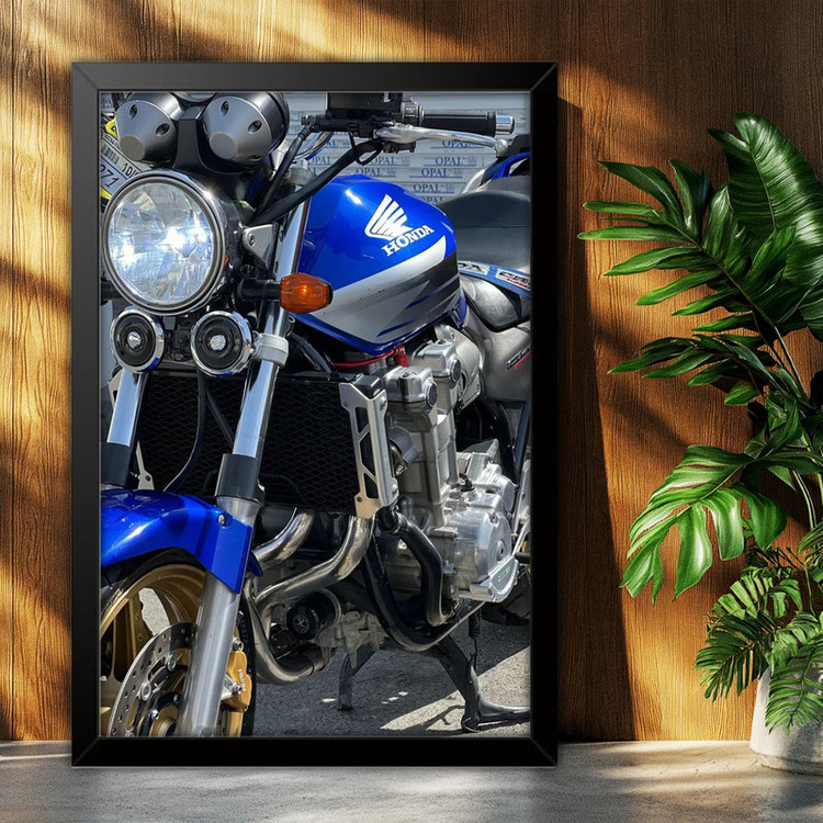 تابلو بکلیت طرح موتور سنگین هوندا سی بی HONDA CB1300 مدل B-po2001 فریم مشکی