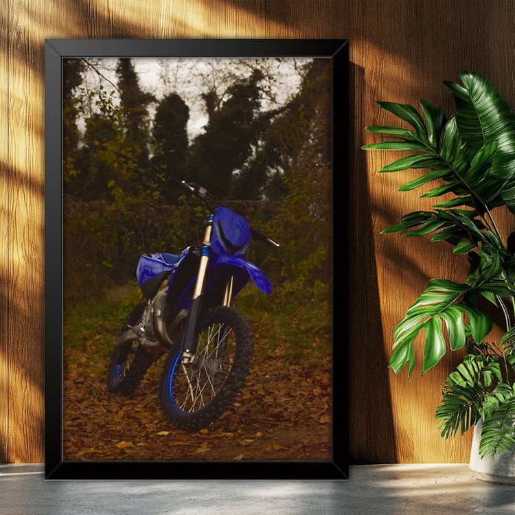 تابلو بکلیت طرح موتور یاماها YAMAHA YZ250F مدل B-po1917 فریم مشکی
