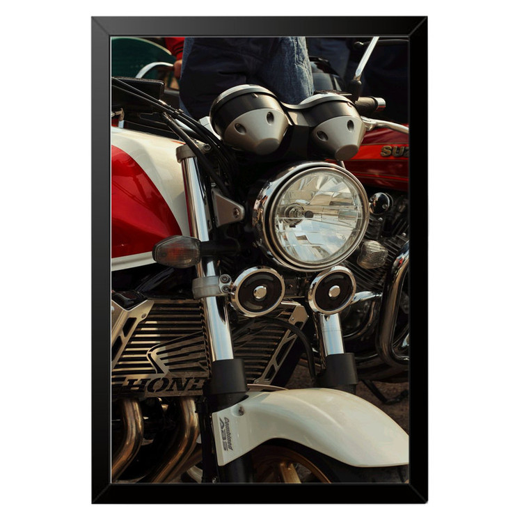 تابلو بکلیت طرح موتور سنگین هوندا HONDA CB1300 مدل b-po1584 فریم مشکی