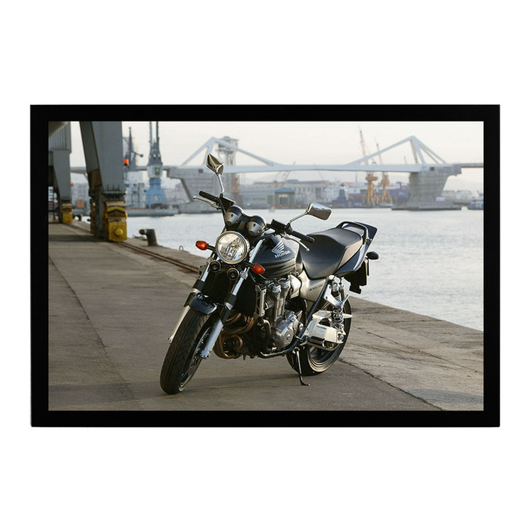تابلو بکلیت طرح موتور سنگین HONDA CB1300 مدل b-po1519 فریم مشکی