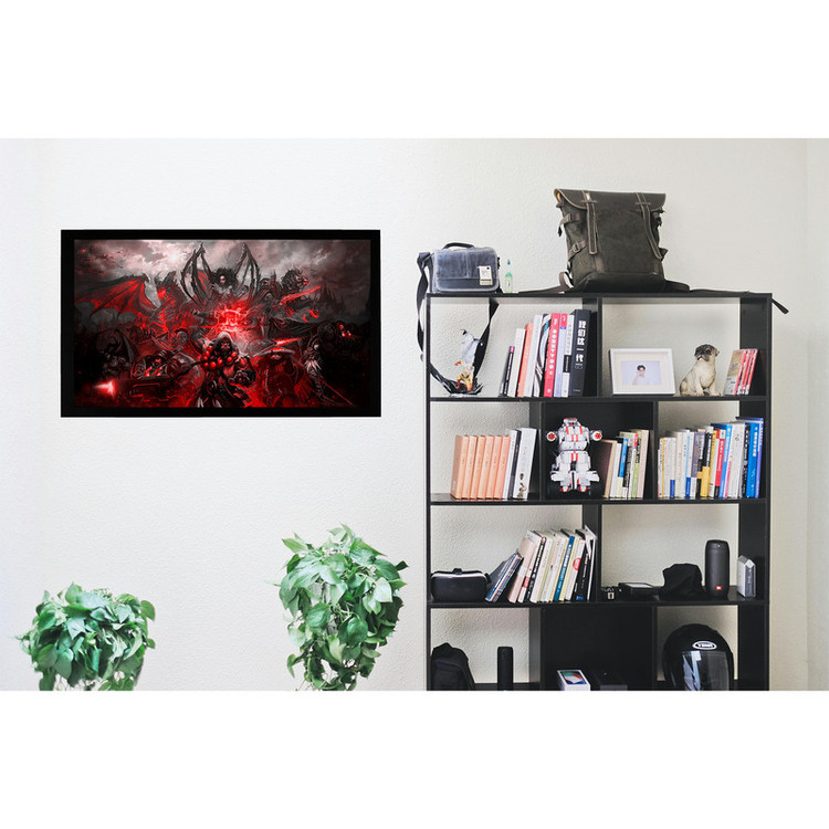 تابلو بکلیت طرح گیمینگ قهرمانان world of warcraft مدل p-b1433