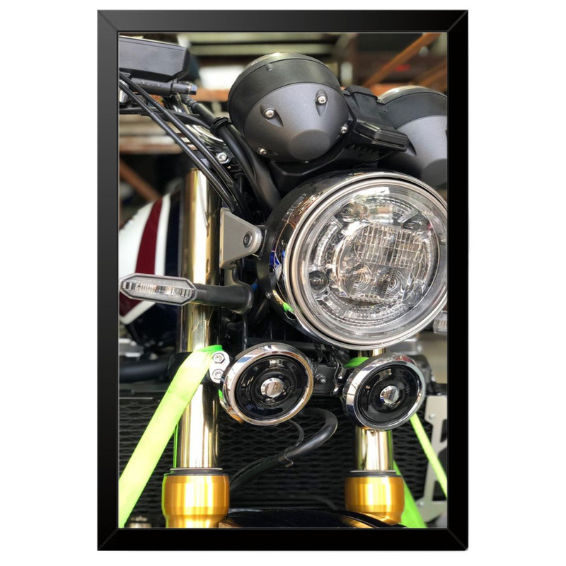 تابلو بکلیت طرح موتور سنگین هوندا HONDA CB1300 مدل B-po1977 فریم مشکی
