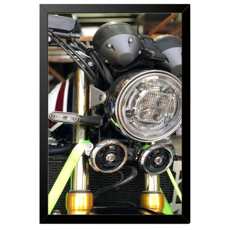 تابلو بکلیت طرح موتور سنگین هوندا HONDA CB1300 مدل B-po1977 فریم مشکی