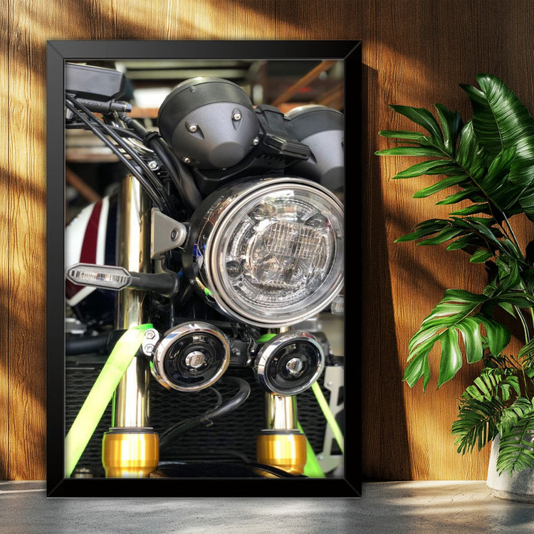تابلو بکلیت طرح موتور سنگین هوندا HONDA CB1300 مدل B-po1977 فریم مشکی