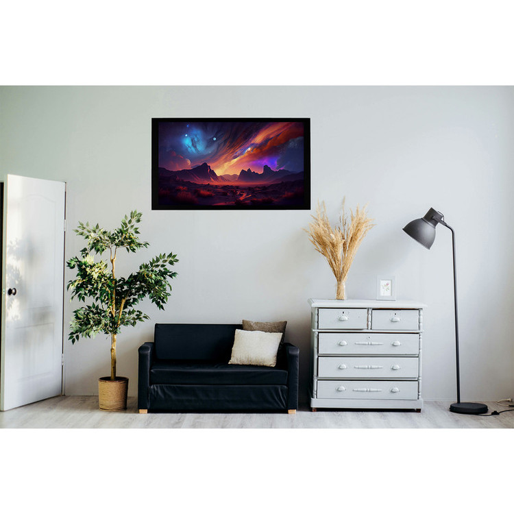 تابلو بکلیت طرح منظره مدل p-b1450