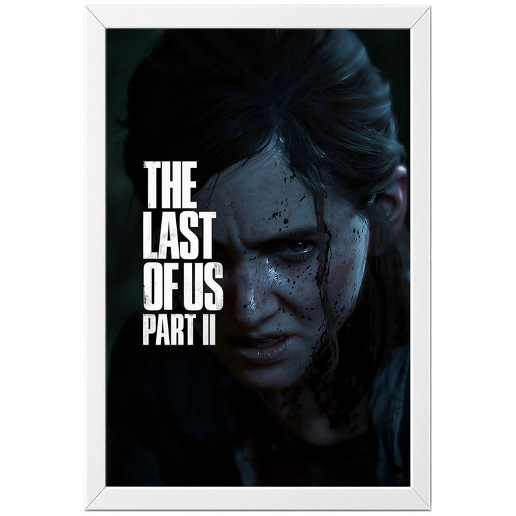 تابلو بکلیت طرح گیمینگ لست اف اس The last of us 2 مدل W-po2064 فریم سفید