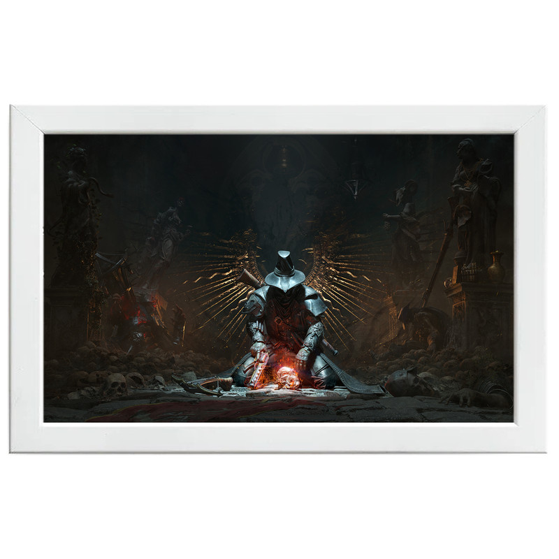 تابلو بکلیت طرح گیمینگ Witchfire مدل W-po1438 فریم سفید