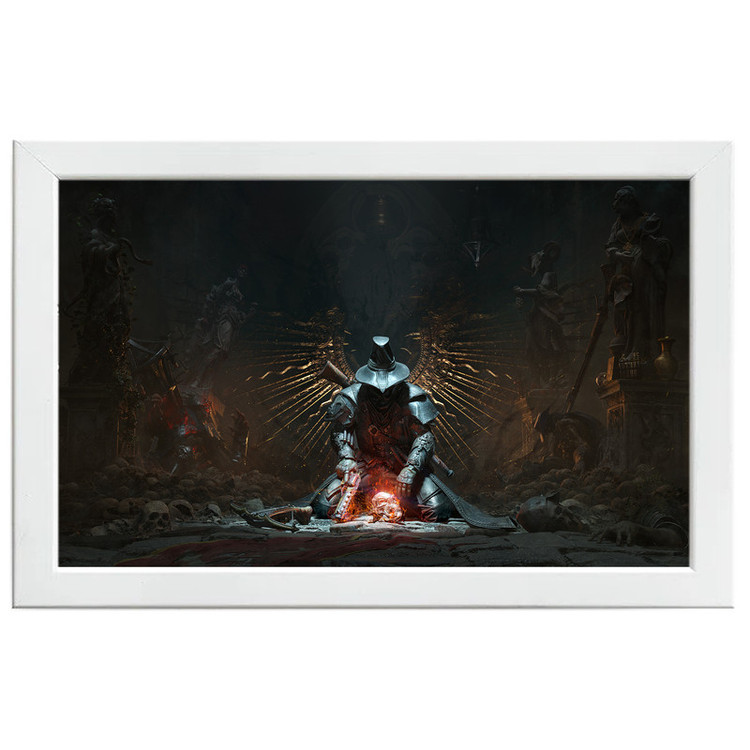 تابلو بکلیت طرح گیمینگ Witchfire مدل W-po1438 فریم سفید