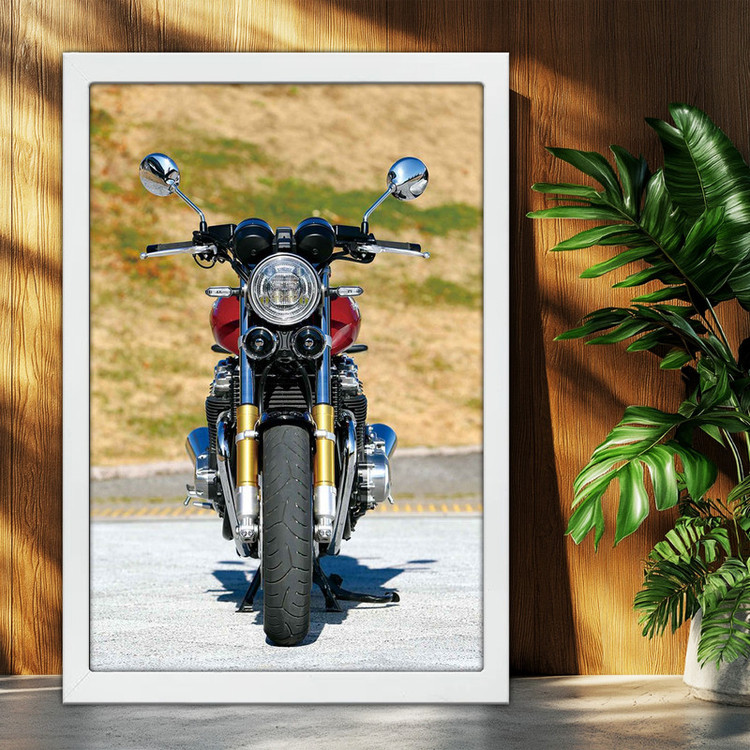 تابلو بکلیت طرح موتور سنگین هوندا سی بی HONDA CB1300 مدل W-po1864 فریم سفید