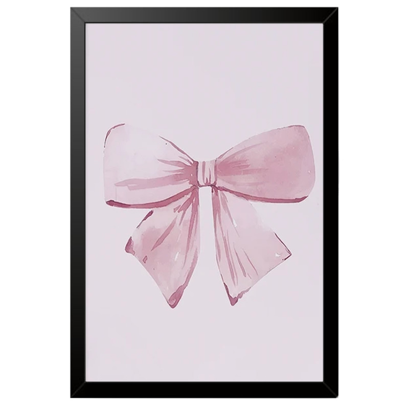 تابلو بکلیت طرح پاپیون مدل B-po2049 فریم مشکی