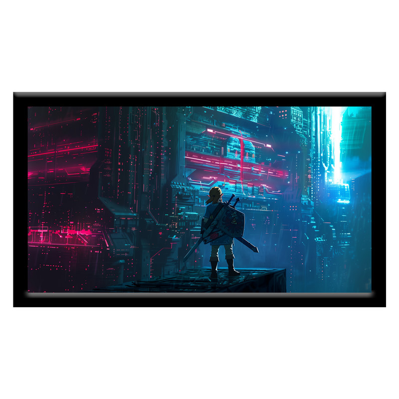 تابلو بکلیت طرح گیمینگ the legend of zelda مدل b1462