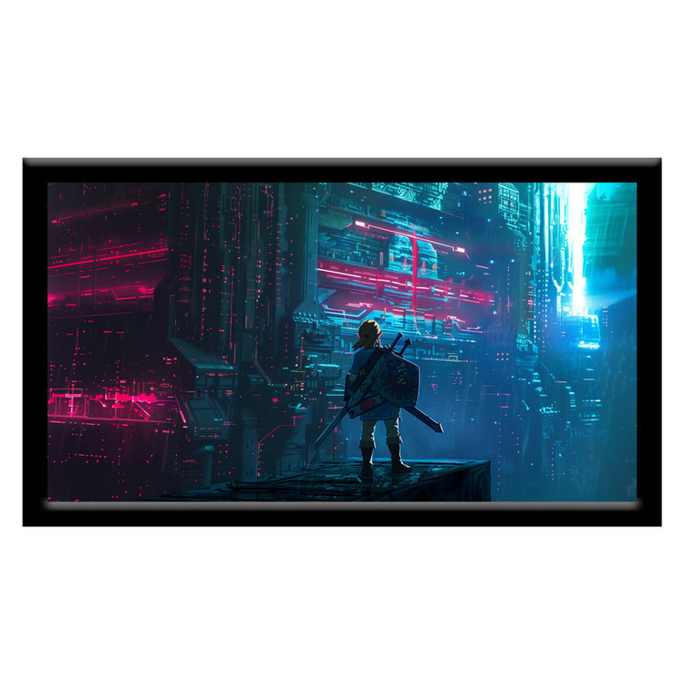 تابلو بکلیت طرح گیمینگ the legend of zelda مدل b1462