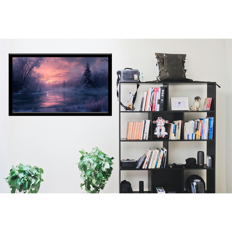تابلو بکلیت طرح منظره زمستان مدل b1482