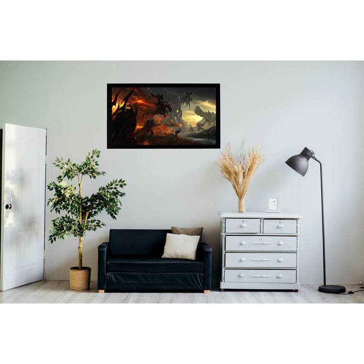 تابلو بکلیت طرح گیمینگ dota2 مدل p-b1446