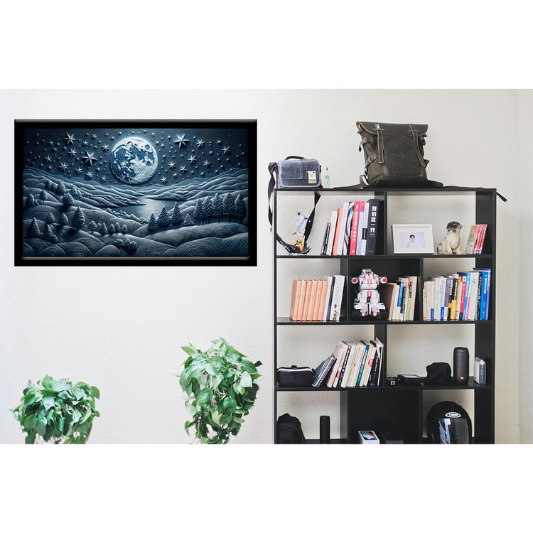 تابلو بکلیت طرح ماه و ستارگان مدل b-po1486