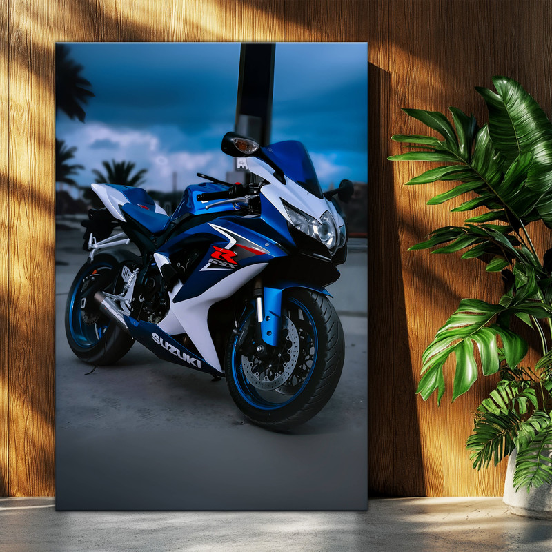 تابلو شاسی بکلیت طرح موتور سنگین سوزوکی Suzuki GSXR1000 مدل T-po1526