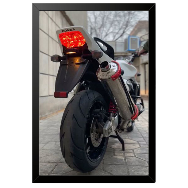 تابلو بکلیت طرح موتور سنگین هوندا HONDA CB1300 مدل B-po1860 فریم مشکی