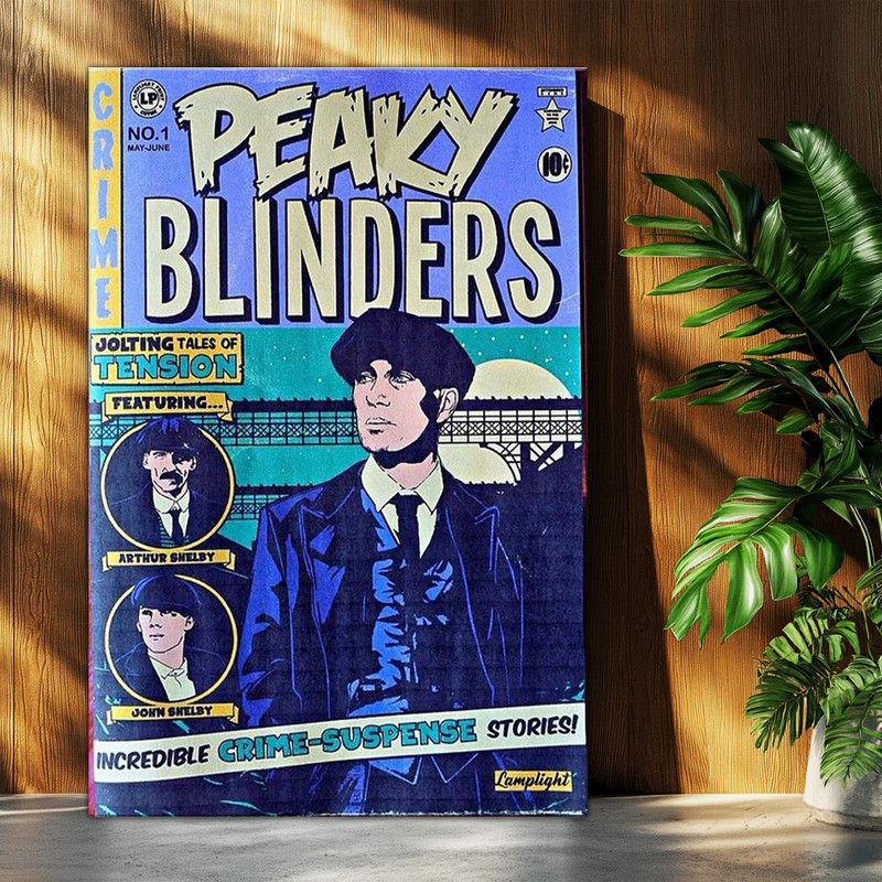تابلو شاسی بکلیت طرح سریال پیکی بلایندرز Peaky Blinders مدل T-po2041