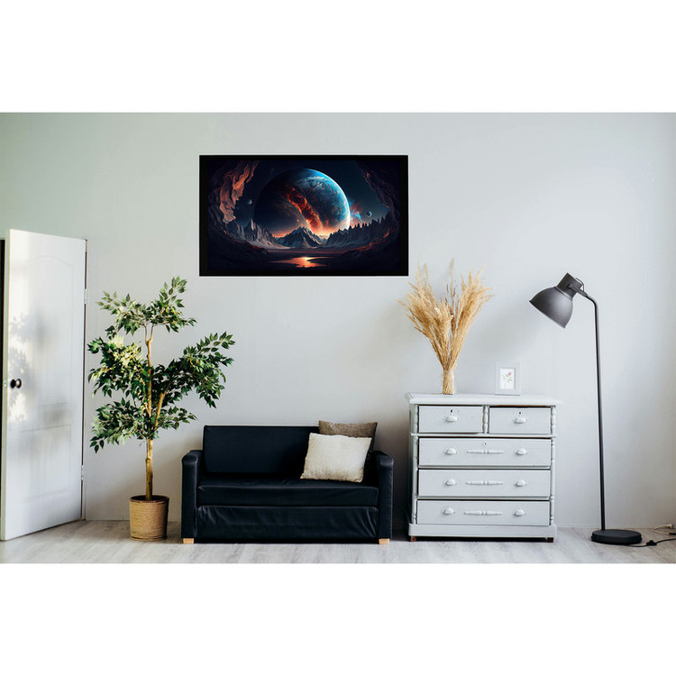 تابلو بکلیت طرح کهکشان مدل p-b1451