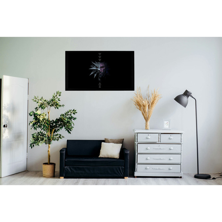 تابلو بکلیت طرح گیمینگ the witcher مدل p-b1449