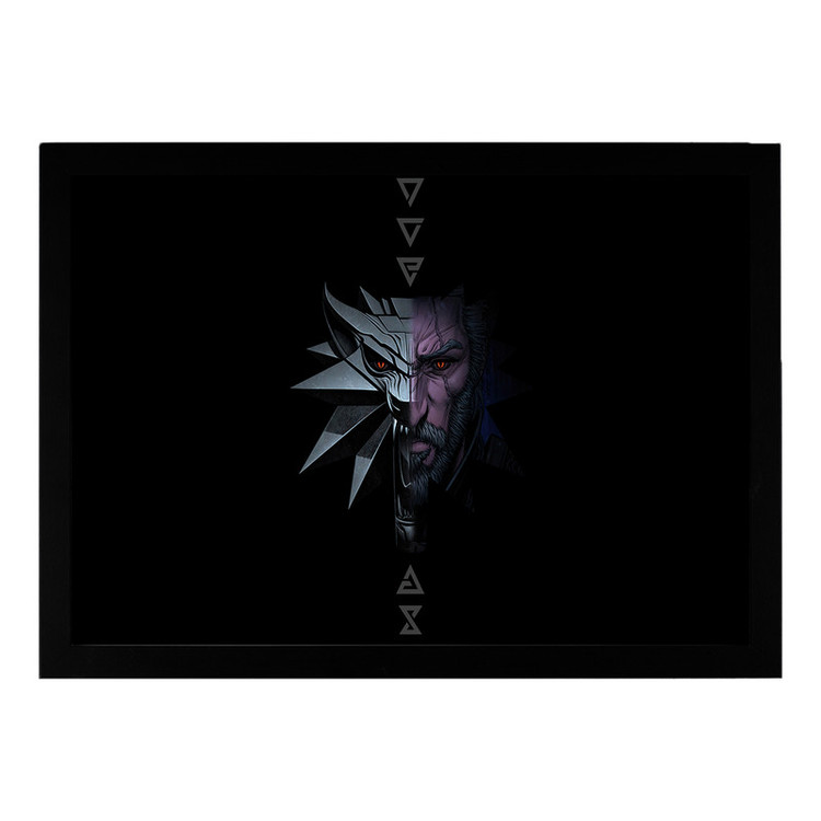 تابلو بکلیت طرح گیمینگ the witcher مدل p-b1449