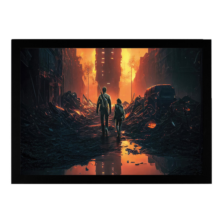 تابلو بکلیت طرح گیمینگ The Last Of Us مدل p-b1448