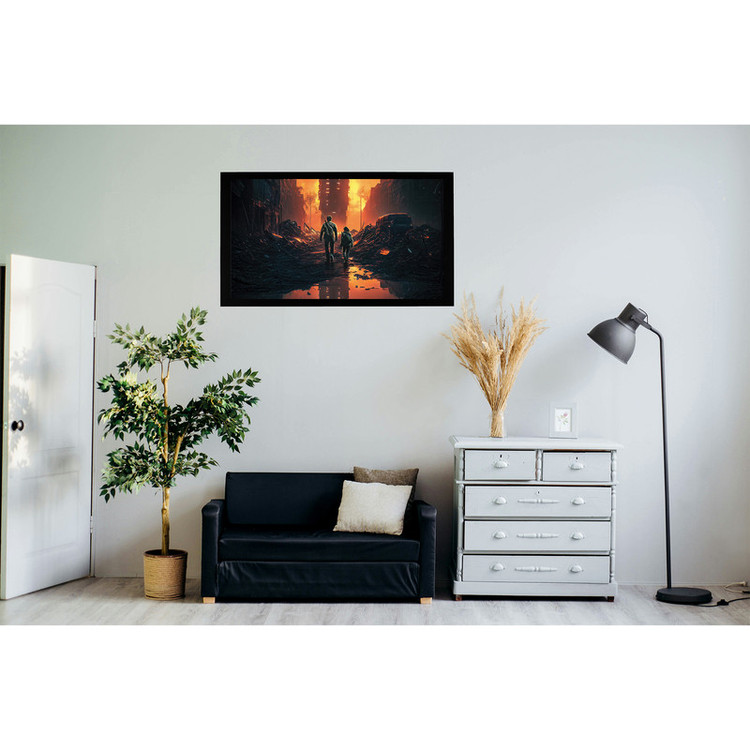 تابلو بکلیت طرح گیمینگ The Last Of Us مدل p-b1448