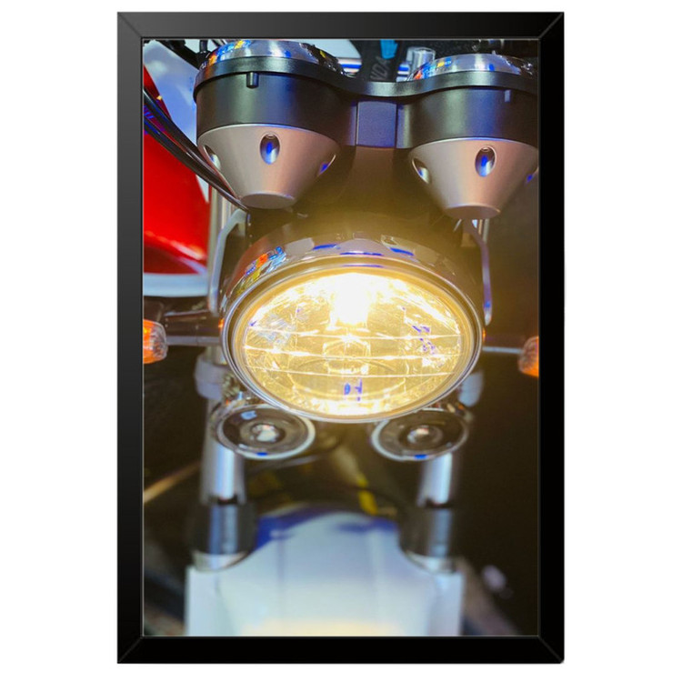 تابلو بکلیت طرح موتور سنگین هوندا HONDA CB1300 مدل B-po1978 فریم مشکی