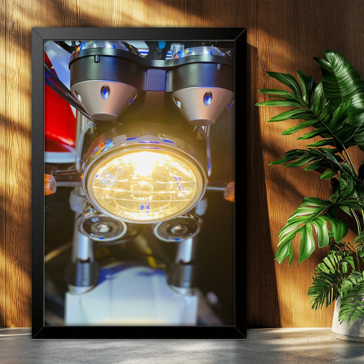 تابلو بکلیت طرح موتور سنگین هوندا HONDA CB1300 مدل B-po1978 فریم مشکی