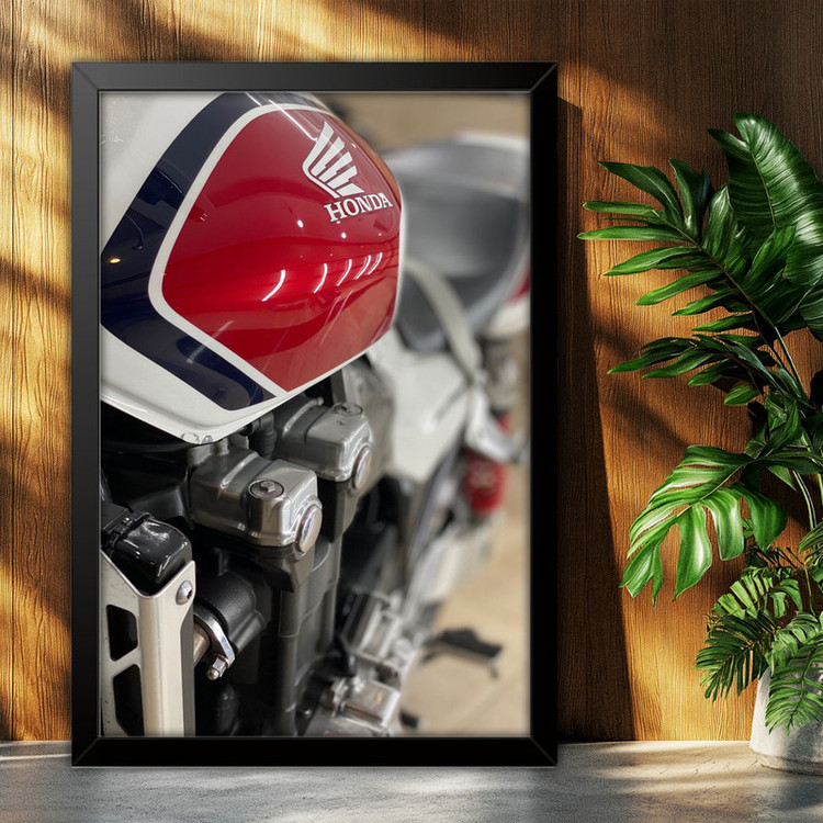 تابلو بکلیت طرح موتور سنگین هوندا HONDA CB1300 مدل B-po1981 فریم مشکی