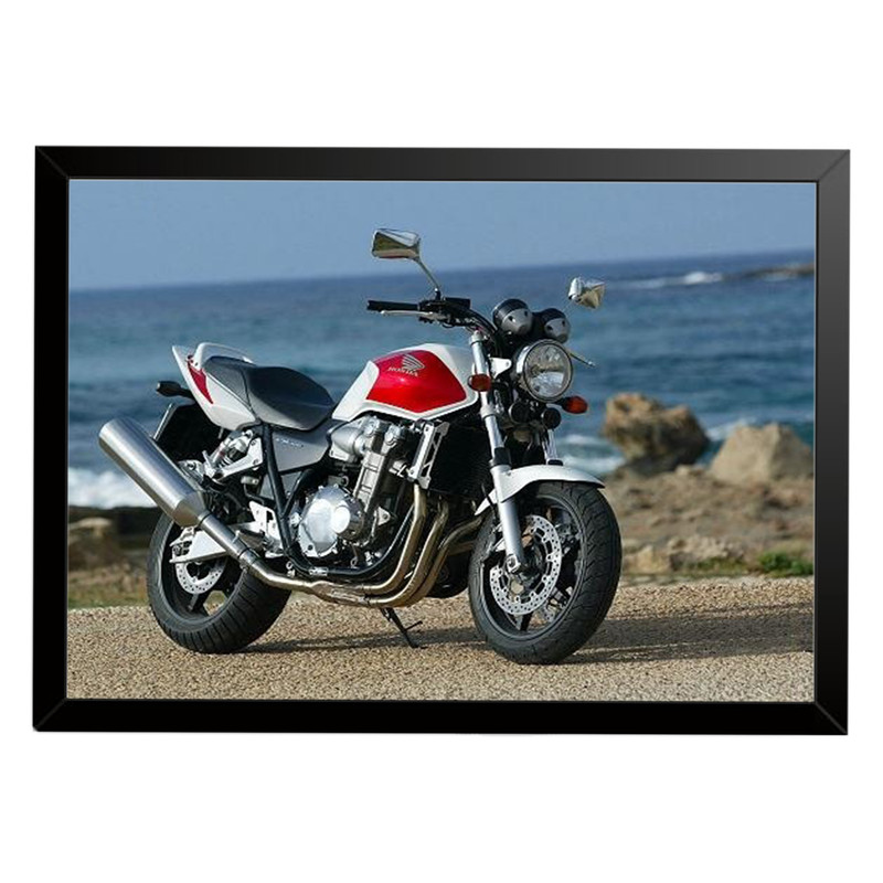 تابلو بکلیت طرح موتور سنگین هوندا HONDA CB1300 مدل b-po1585 فریم مشکی