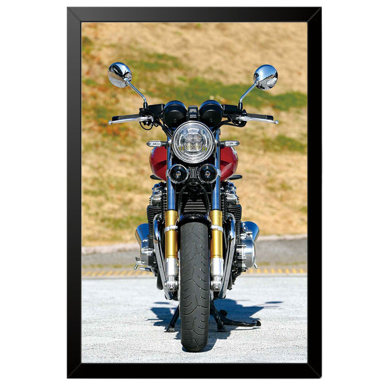 تابلو بکلیت طرح موتور سنگین هوندا HONDA CB1300 مدل B-po1864 فریم مشکی