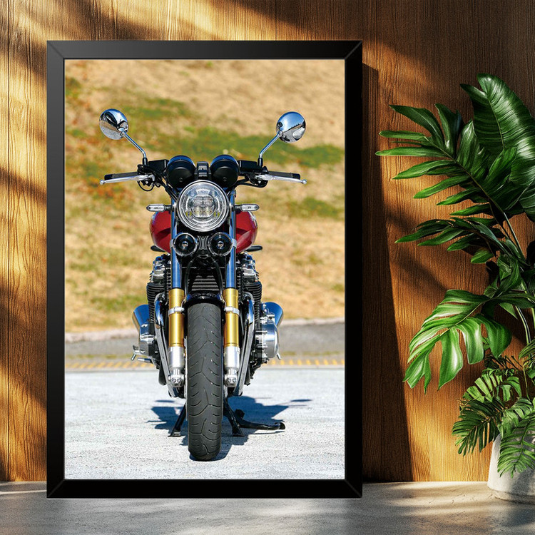 تابلو بکلیت طرح موتور سنگین هوندا HONDA CB1300 مدل B-po1864 فریم مشکی