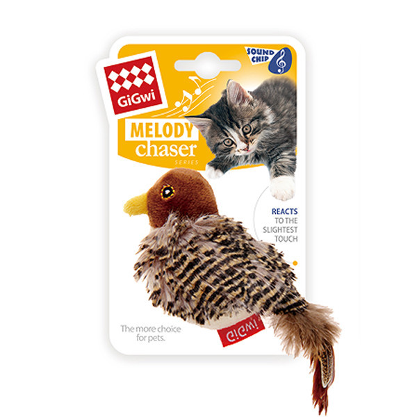 اسباب بازی گربه گیگوی مدل Melody Chaser Bird